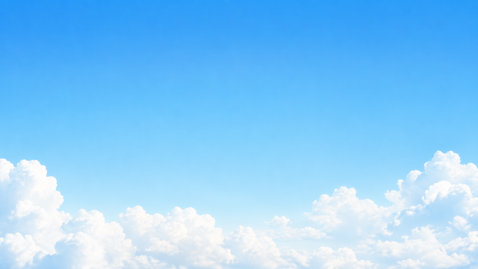 Soft blue sky with clouds