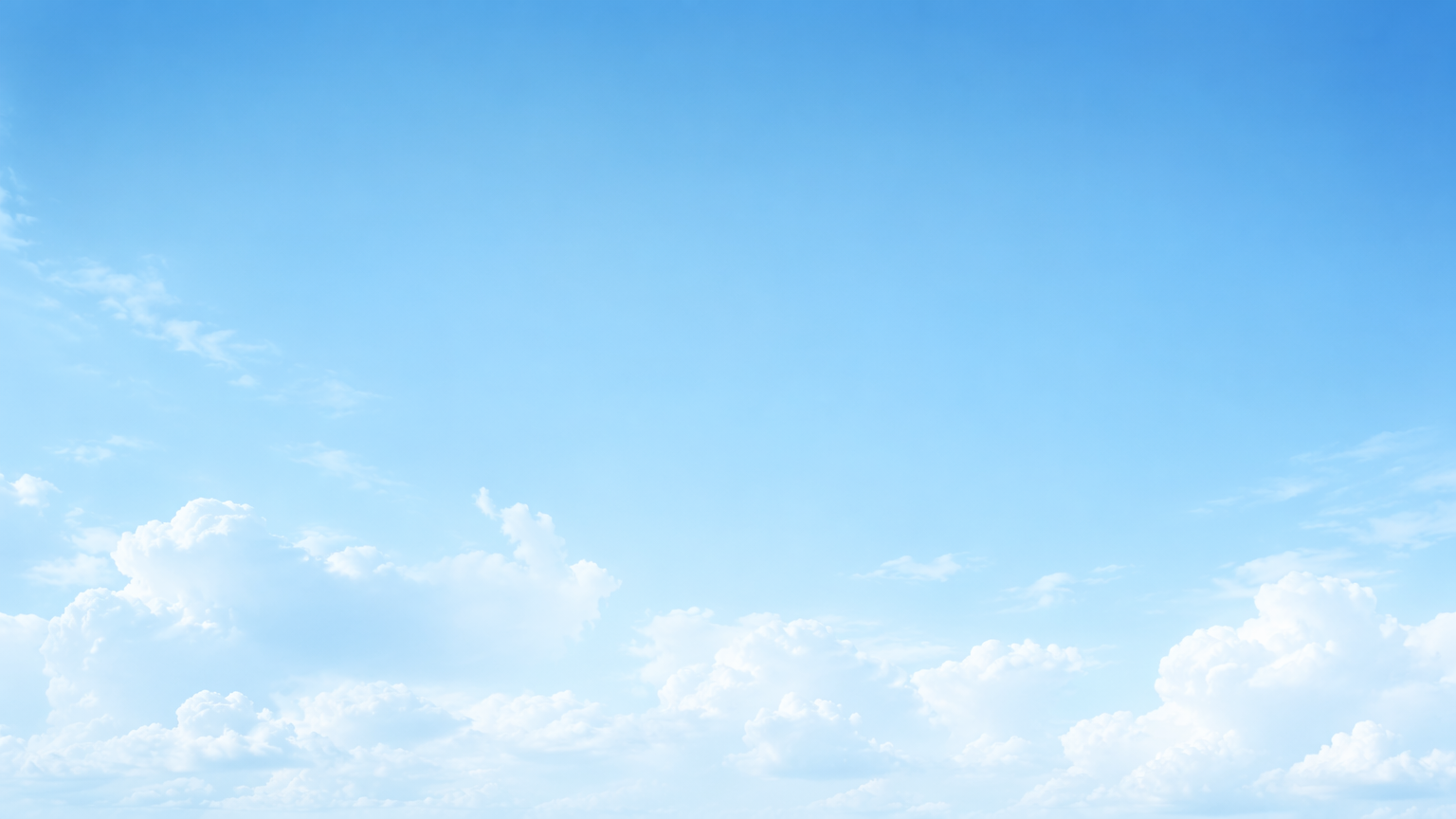 Soft blue sky with clouds