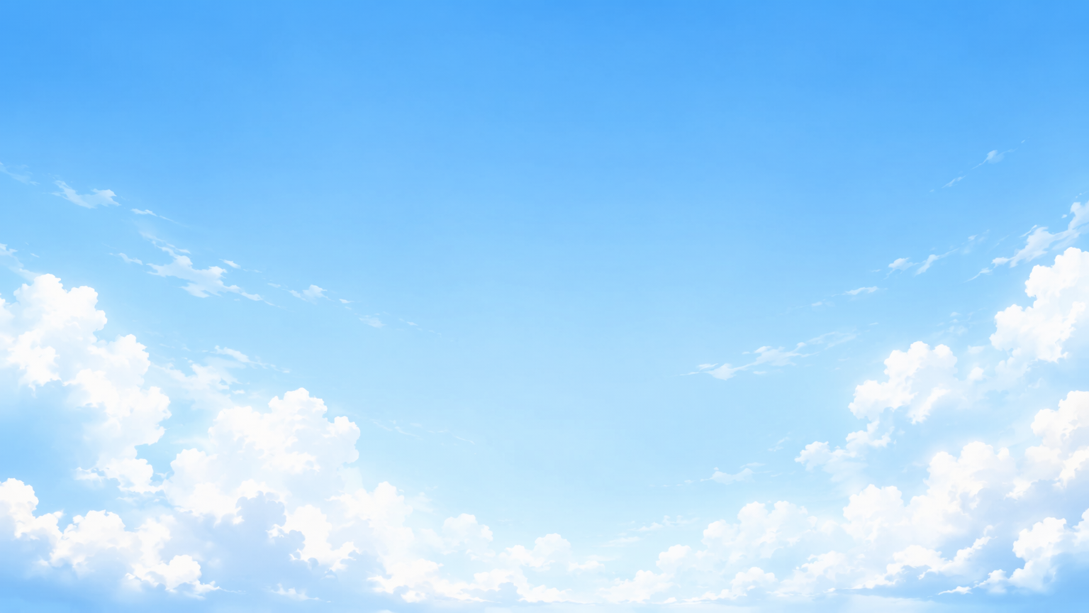 Soft blue sky with clouds