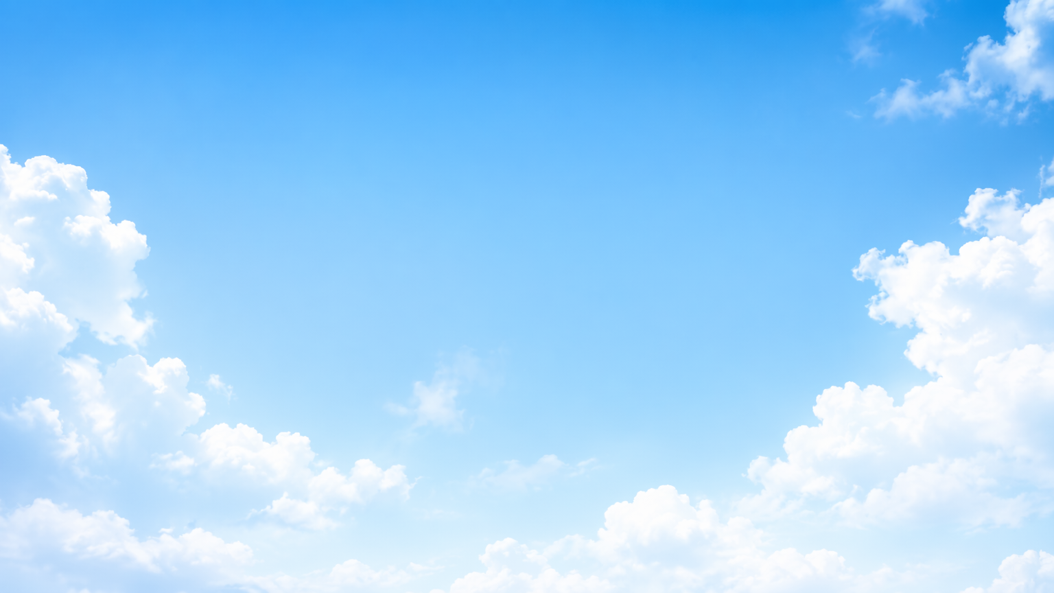 Soft blue sky with clouds