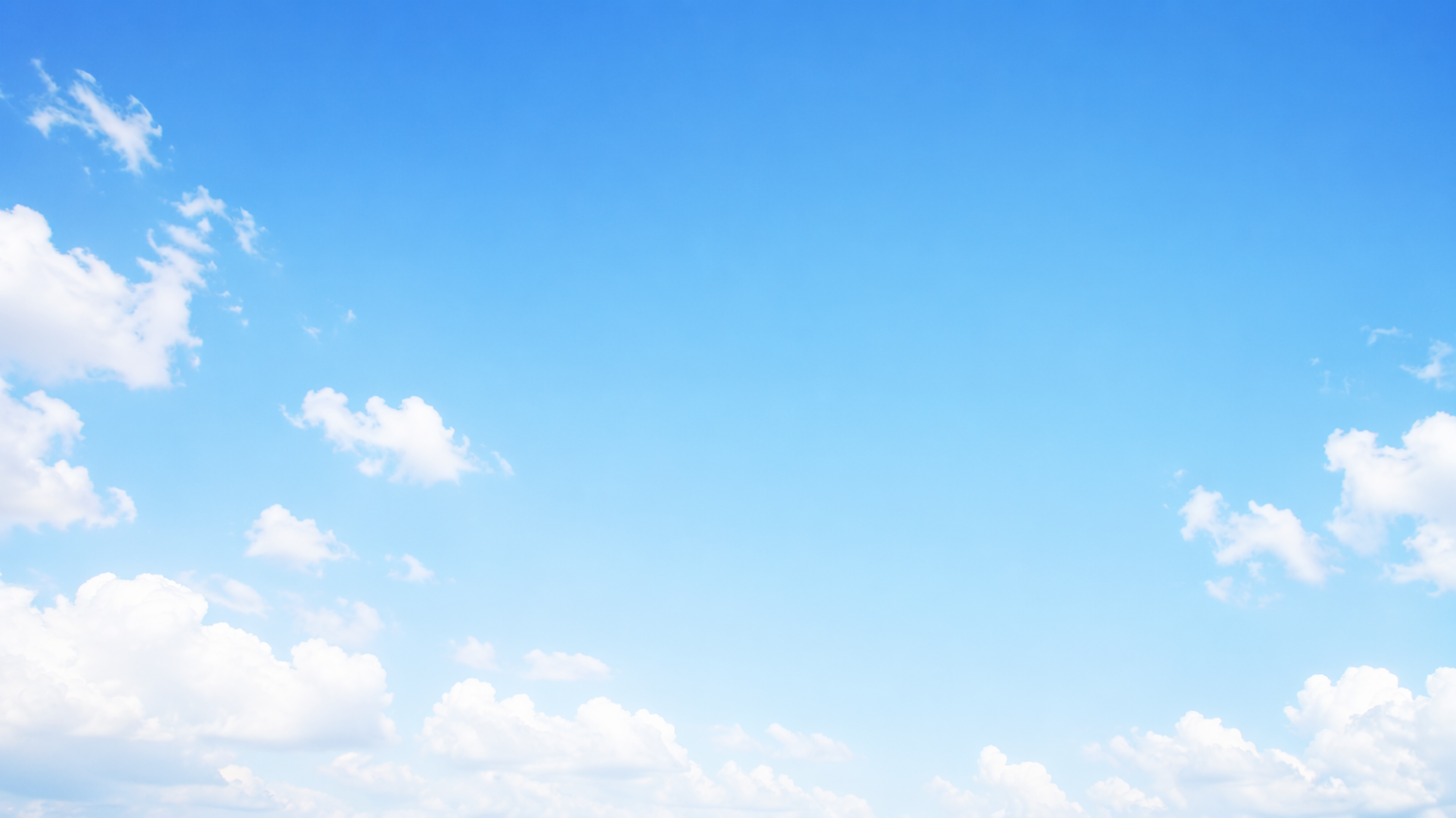 Soft blue sky with clouds