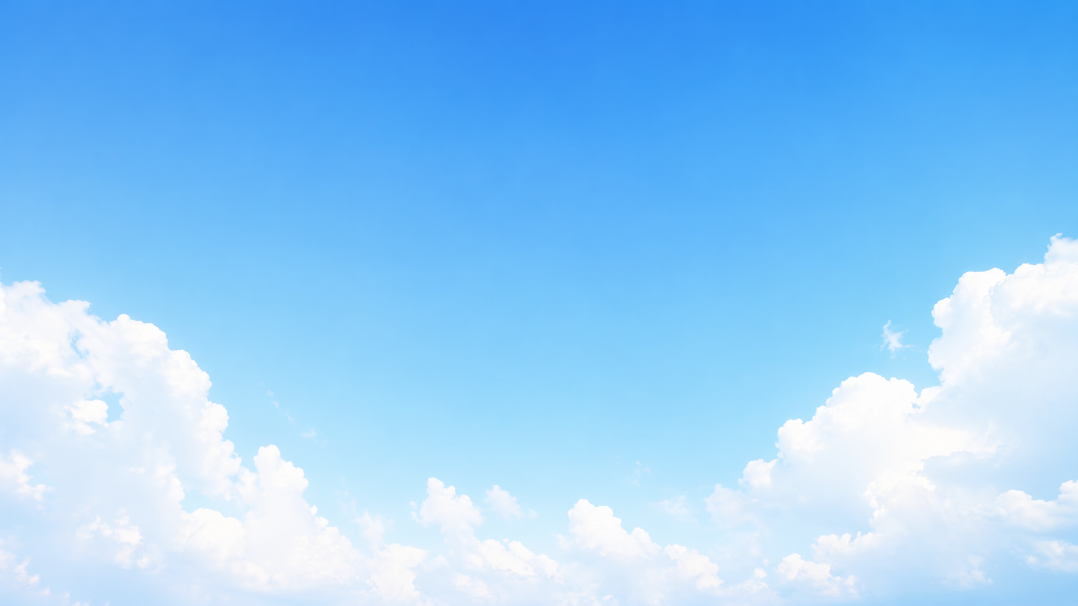 Soft blue sky with clouds