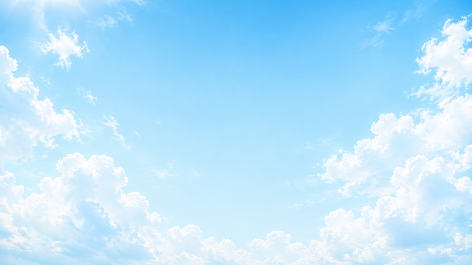 Soft blue sky with clouds