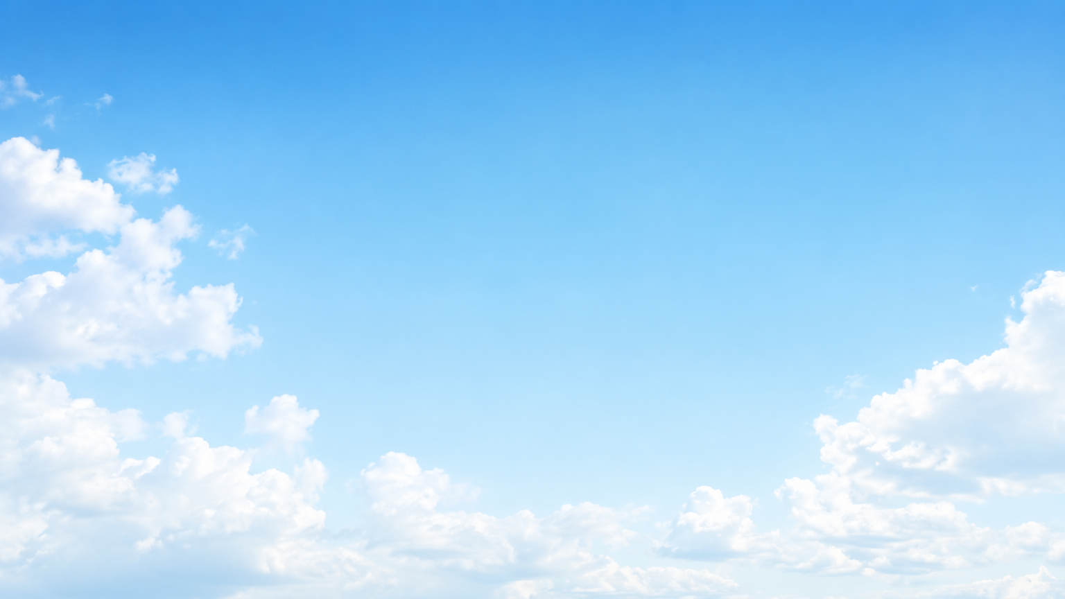 Soft blue sky with clouds