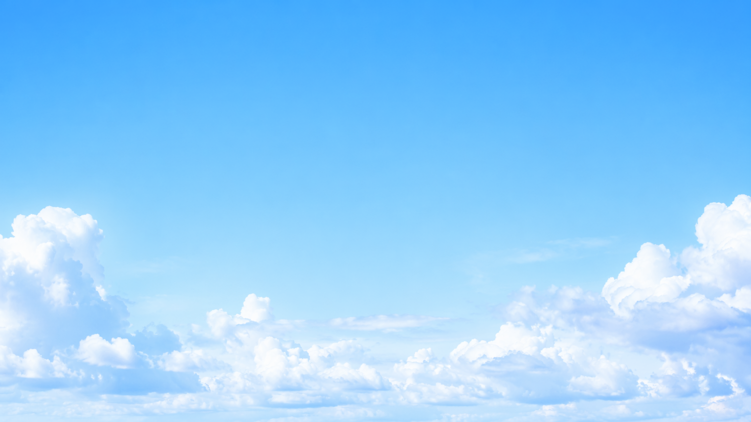 Soft blue sky with clouds