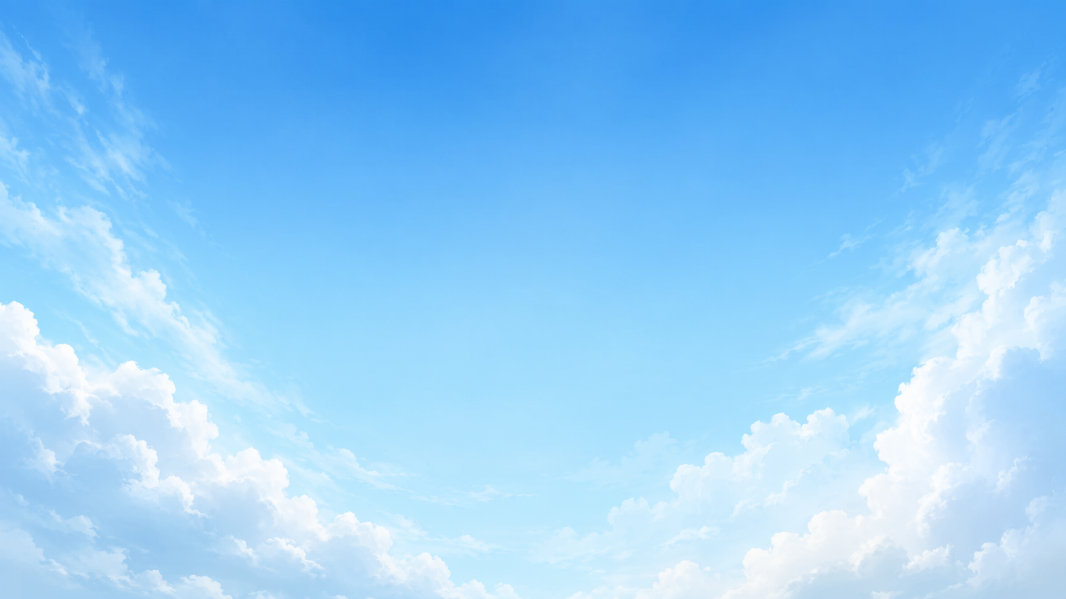 Soft blue sky with clouds