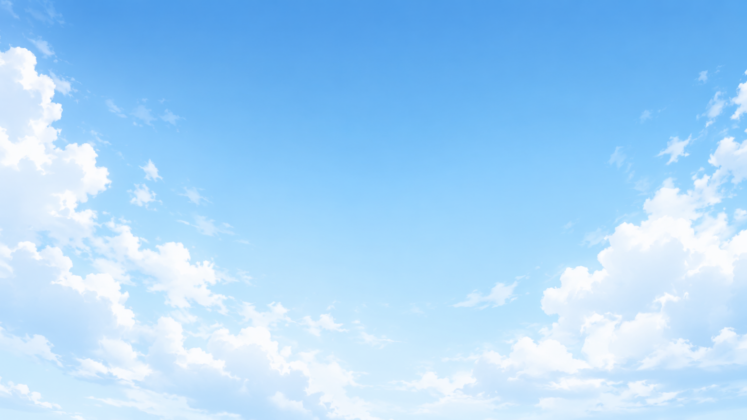 Soft blue sky with clouds