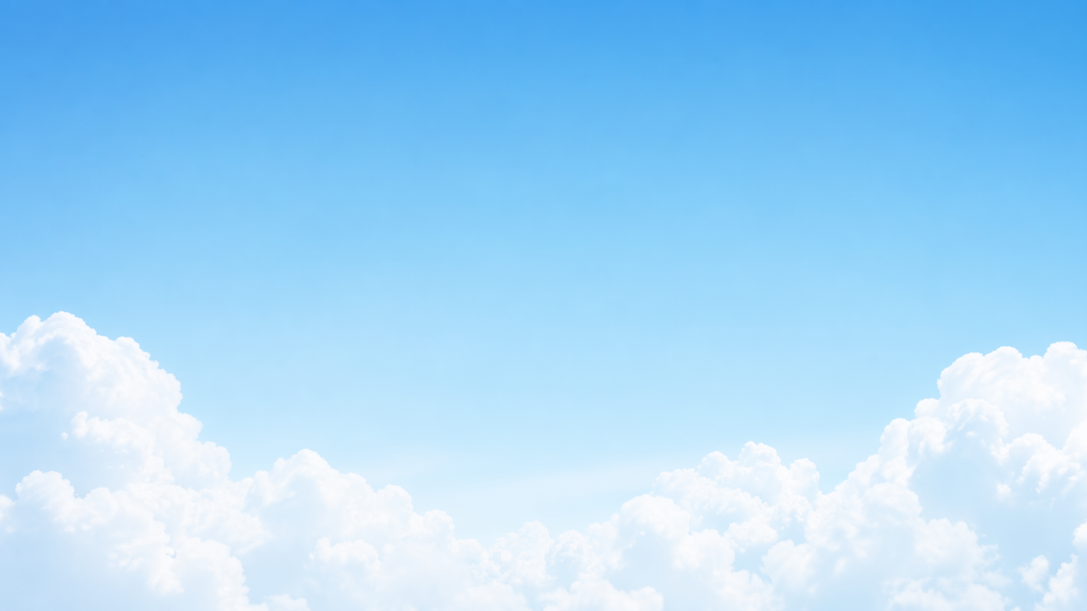 Soft blue sky with clouds