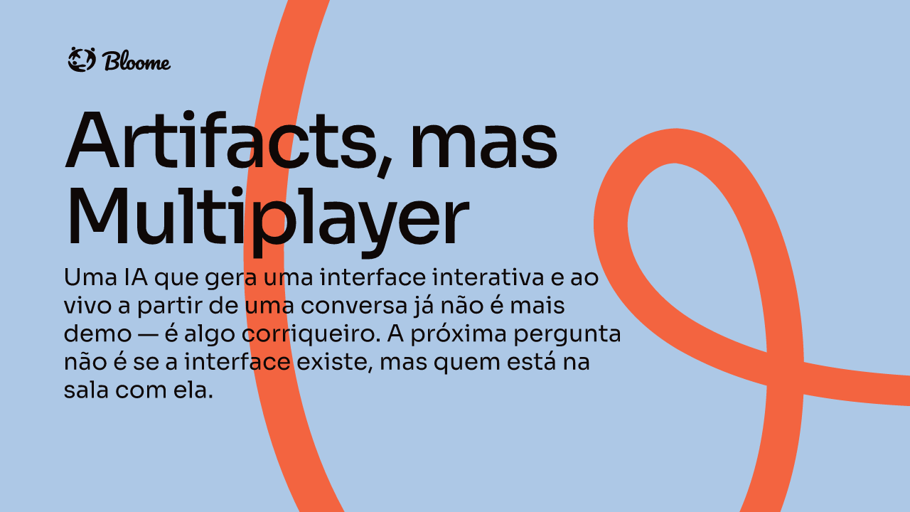 Cartão de capa do Bloome para o artigo "Artifacts, but Multiplayer".